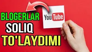 BLOGERLAR SOLIQ TO'LAYDIMI ? DO BLOGGERS PAY TAXES?