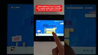 What happens if you try to play Wii U online after Server shut down? #nintendo #wiiu #viral