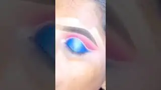 💙Blue Eye makeup in just 2 min💙 #tutorial #trending #viral  #video #viralvideos @divk7 #youtube