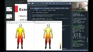 vedo, a python module for scientific analysis and visualization of 3D data