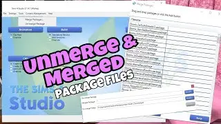 How To: Un-merge & Merged package Files In The Sims 4
