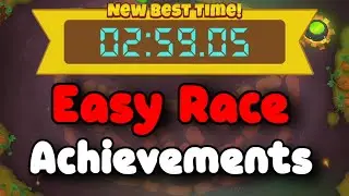BTD6 Race Mobile Friendly Tutorial 📱 Minimum Monkey Knowledge  📱 Carving Out A Run
