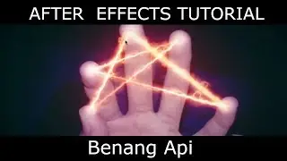 After Effects - Cara Mudah Membuat Animasi Hand Fire String Animation || Saber