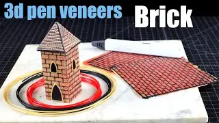 Architectural detailing with 3d pen