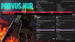 PARVUS HUB - BAD BUSINESS, SILENT AIM, LEGIT BOT ESP - FREE PASTEBIN