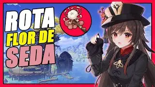 FARM PARA HUTAO - ROTA COM 28 FLOR DE SEDA | GENSHIN IMPACT