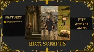 RedM Script - RicX Special Character Skins - RedEM:RP Script