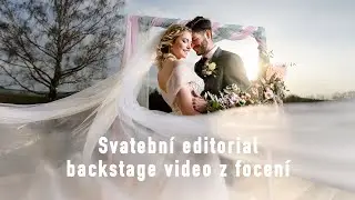 Svatební focení Stodola Želiv (backstage)