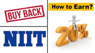 How to earn 20% profit in NIIT Buy back in 2021, The National Institute of Information Technology