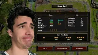 I was WRONG this game is HARD (Element TD 2 Episode 2)