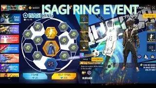 BLUELOCK NEW EVENT FREE FIRE| FREE FIRE NEW EVENT| FF NEW EVENT TODAY| ISAGI RING EVENT