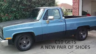 My C10 Gets a Set of Halibrand Sprint Wheels!!!