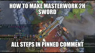 How to make Masterwork 2h sword Runescape 3