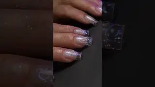 прозрачные ногти 🫧