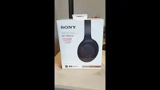 The brilliant Sony WH1000Xm3 headphones. Unboxing and Review