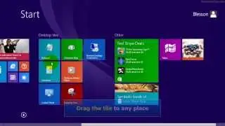 Windows 8.1 - How to add Notepad Tile to Start Screen (using mouse)