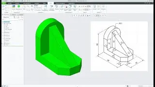 Creo parametric tutorials for beginners|creo|proE|tutorial-26