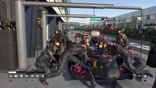 F1 2016 PIT ANIMATION