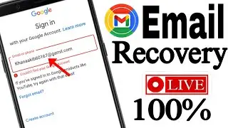 Email forget password | could sign you in Google | Google account recovery | Gmail account recovery