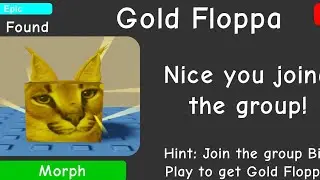 How To Get The “Gold Floppa” | Find The Floppa Morphs 