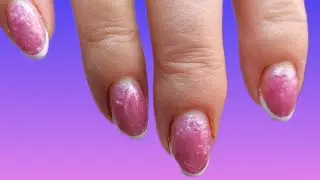 пробую дизайн из НЕЕЙРОСЕТИ#НОГТИ#маникюр#нейросеть