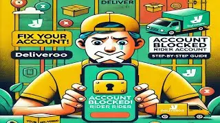 How To UNBAN or UNBLOCK Your Deliveroo Rider Account { 100% Working Method }