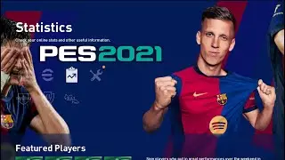 PES2021 | NEW BARCELONA-GRAPHIC-MENU 2025 | 8/23/24 | PC