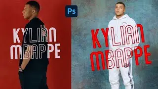 Comment créer un effet de texte transparent dans Photoshop | Transparent Text effect ADOBE PHOTOSHOP