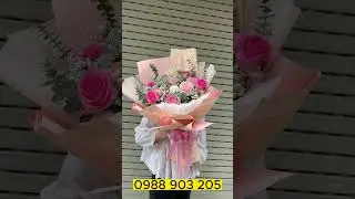 Mẫu hoa sinh nhật giá rẻ   #flowers   #florist