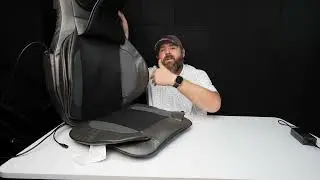 Comfier back and neck shiatsu massager
