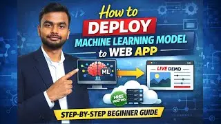 How to Deploy Machine Learning Model to Web App | Step-by-Step Beginner Guide