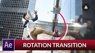 ROTATION TRANSITION in  After Effects