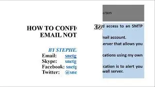 How to configure pfsense e-mail notification