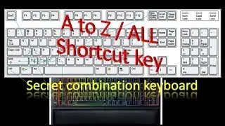 all computer shortcut key