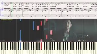 гр. Пицца - Мама (Ноты для фортепиано) (piano tutorial)