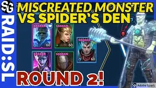 RAID SHADOW LEGENDS | MISCREATED MONSTER VS SPIDERS 20 | ROUND TWO