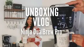 Unboxing the Ninja® DualBrew Pro Specialty Coffee System + Making a Coffee Bar
