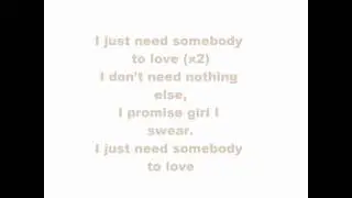 Justin Bieber Ft Usher - Somebody To Love (Lyrics)