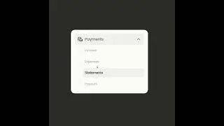 Create expandable menu item using HTML, CSS and JS 🚀 #viral #shorts #trending
