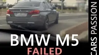 Bmw M5 (f10) - Failed acceleration sound