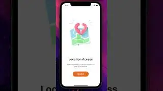 Flutter  Location Access UI | Flutter UI 