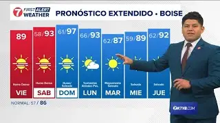 El humo denso y la calidad del aire insalubre persistirán; Las temperaturas aumentan este fin de sem