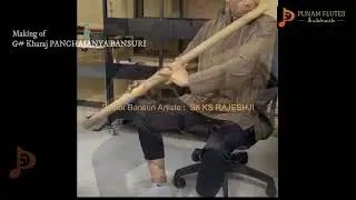 Making Video of G# Bass Flute 