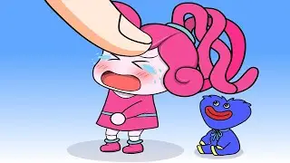MOMMY Short Legs VS Baby HUGGY Wuggy VS FINGER (Mommy Long Legs - Poppy Playtime Animation)
