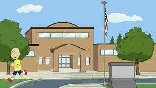 Old Style Goanimate Videos: Caillou Ditches First Day of School