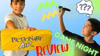 Jayden & Julian play Pictionary Air PART 1 | DAD vs MOM | Game REVIEW | J BROTHERS
