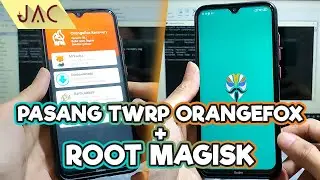 Cara Awal Pasang/Install TWRP OrangeFox + ROOT Redmi Note 8 Ginkgo [JAC Art Code]
