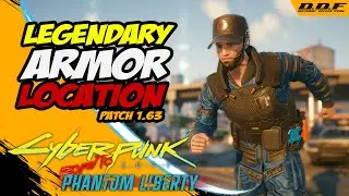 Cyberpunk 2077 - Legendary Armor Location! Tanky V Unlocked!
