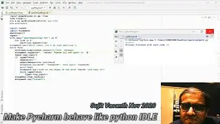 Making Pycharm more like python IDLE