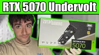 Undervolt your RTX 5070 for more FPS and Lower Temperatures! - Tutorial